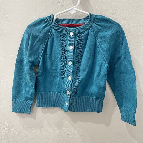 Little Bird by Jools Oliver Blue Cardigan Sweater - Picture 1 of 6